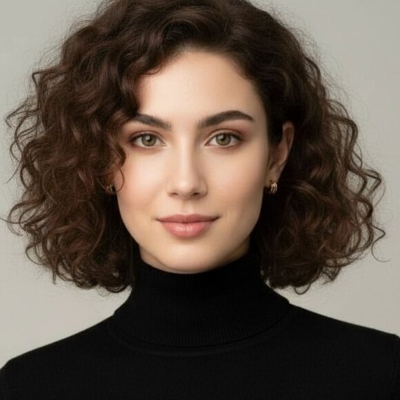 Minimalist Triple Hoop Earrings 18K Gold Plated Stainless Steel Small Dainty - Picture 9 of 12